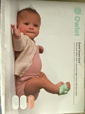 Owlet Smart Sock Baby Monitor - Green
